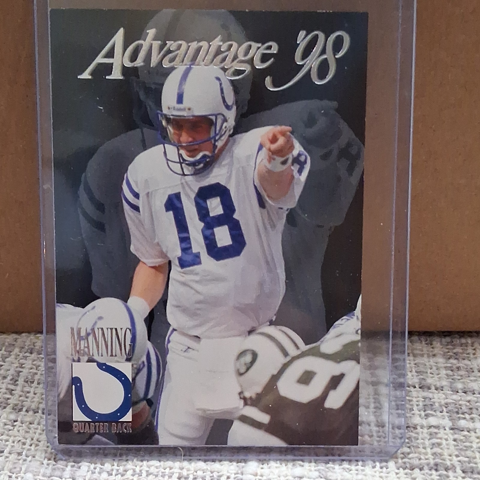 Collector's Edge 1998 Advantage Peyton Manning Colts Rookie #189 Football
