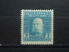Austria Bosnia e altri 1912 Michel n.65**nuovo di zecca