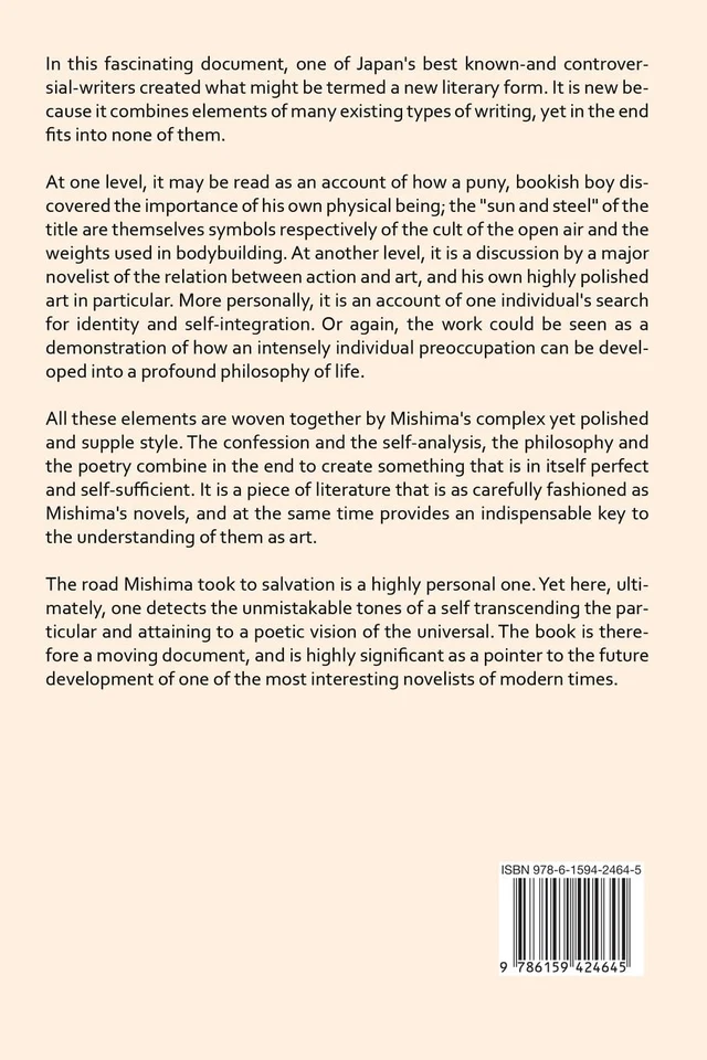 Yukio Mishima Sun and Steel (Paperback) - Image 4 of 4