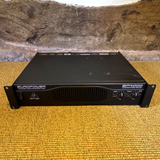 Behringer Europower EP4000 2-Channel 2x2000W Class H Rack Amp Black