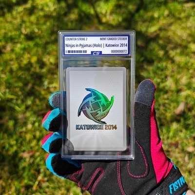 Ninjas in Pyjamas Holo Katowice 2014 Graded Card | Custom Illustration Card