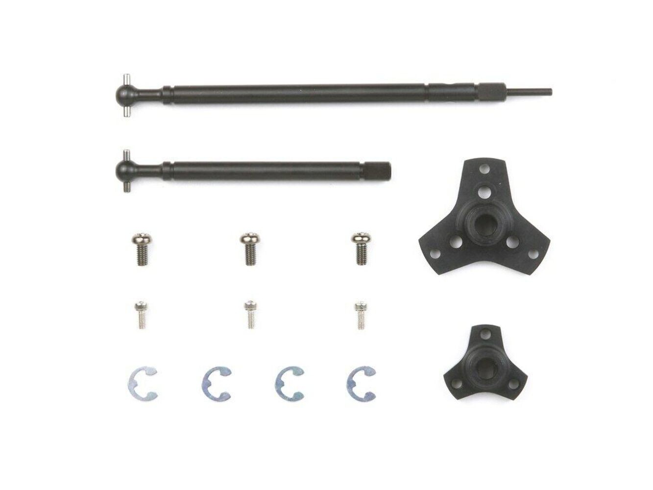 Tamiya 54108 CR-01 Reinforced Drive Shaft & Diff Lock, (CR01/Crawler), NIP