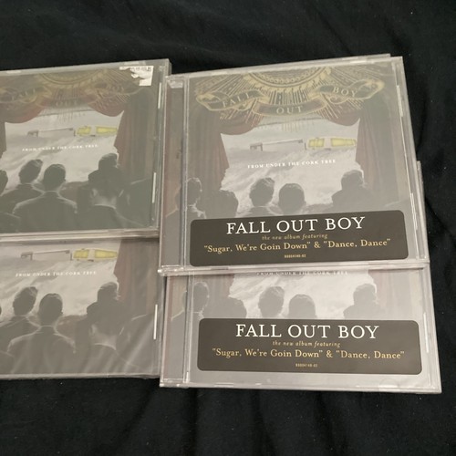 Fall Out BoyFrom Under The Cork Tree Four (!!)Unopened CD’s Cont US Ground Advtg - Picture 3 of 4