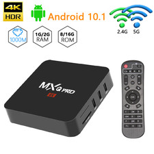 Android Smart TV Box WiFi 5G Mxq Pro 8K Quad Core Full HD Internet tv 32 GB Rom