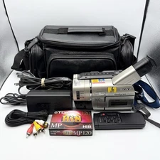 Sony Handycam CCD-TRV87 Hi8 XR Super Night Shot Bundle Tested