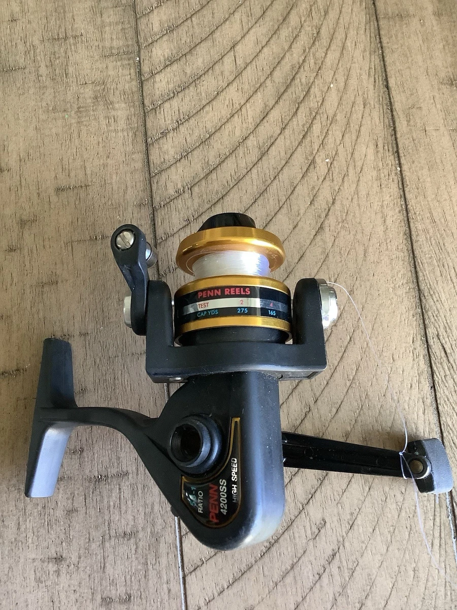 美品！Penn SS 4200 スピニングリール ブラック/ゴールド 値下げ】PENN REELS 4200SS ペン リール | APPS-BICENTENARIO-PRD-01