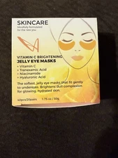 New LA Splash  Cosmetics Vitamin C Brightening Jelly Eye Mask. 40 Pcs/ 20 Pairs