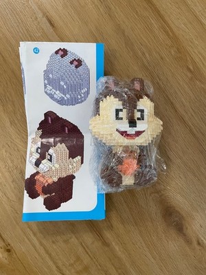 Chip 'n Dale Bausteine - Ahörnchen/Behörnchen - 1 x aufgebaut; 1 x ovp - schön