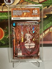 B07, Dragon Ball Super Card Game, Son Gohan BT7-006 SPR S (Signatur) ACE 10