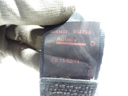 CEINTURE DE SECURITE AVANT DROIT Dacia Duster (HS) 8200934799 - Photo 3/4