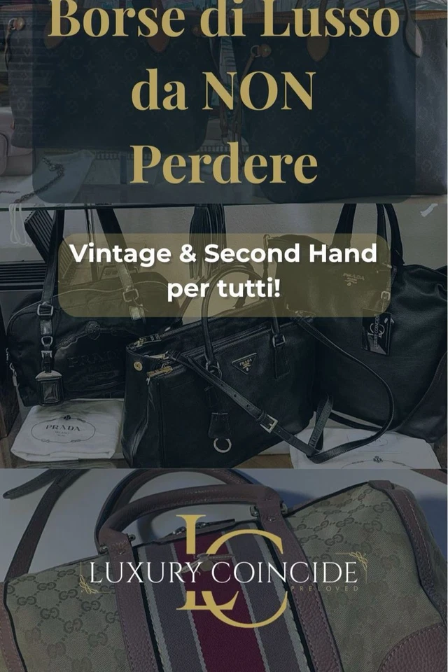 BORSE DI LUSSO E VINTAGE SECOND HAND ALL'ALTEZZA DELLA MILANO FASHION WEEK
