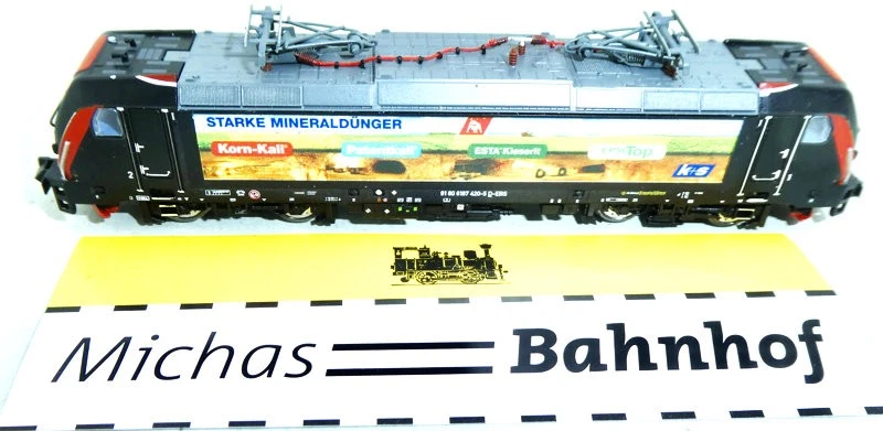 Arnold HN2515 E 187 420-5 Ellok Erfurter Bahnservice EpVI N 1:160 OVP HR2 µ - Bild 4 von 4