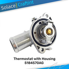 New Thermostat 5184570ag W Housing For Dodge Jeep Chrysler Ram 2011-2021 Erb New Thermostat 5184570ag W Housing For Dodge Jeep Chrysler Ram 2011-2021 Erb