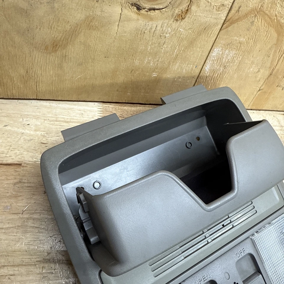 ✅ 08–12 HONDA ACCORD GRAY OVERHEAD DOME MAP LIGHT w/ SUNROOF & GARAGE SWITCH OEM - Imagem 4 de 4