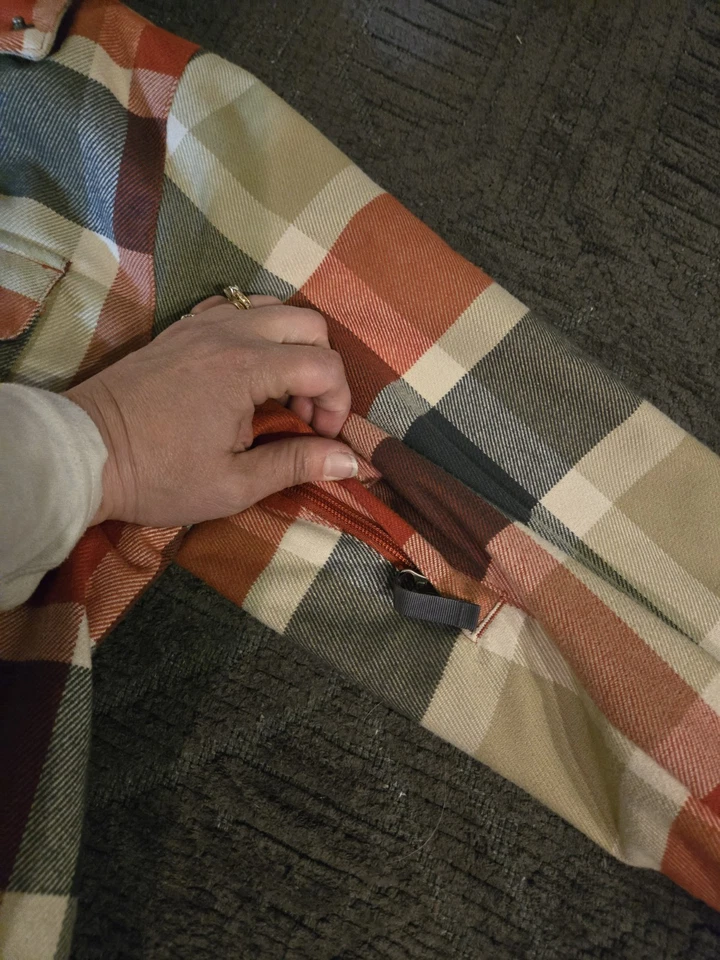 Burton XL Dryride Hooded Snowboard Jacket Plaid Flannel Insulated Mens Ski EUC - Image 4 of 4