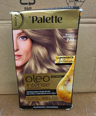 Palette Oleo Intense Permanente Haarfarbe 7-10 Naturblond, ammoniakfrei, Öl