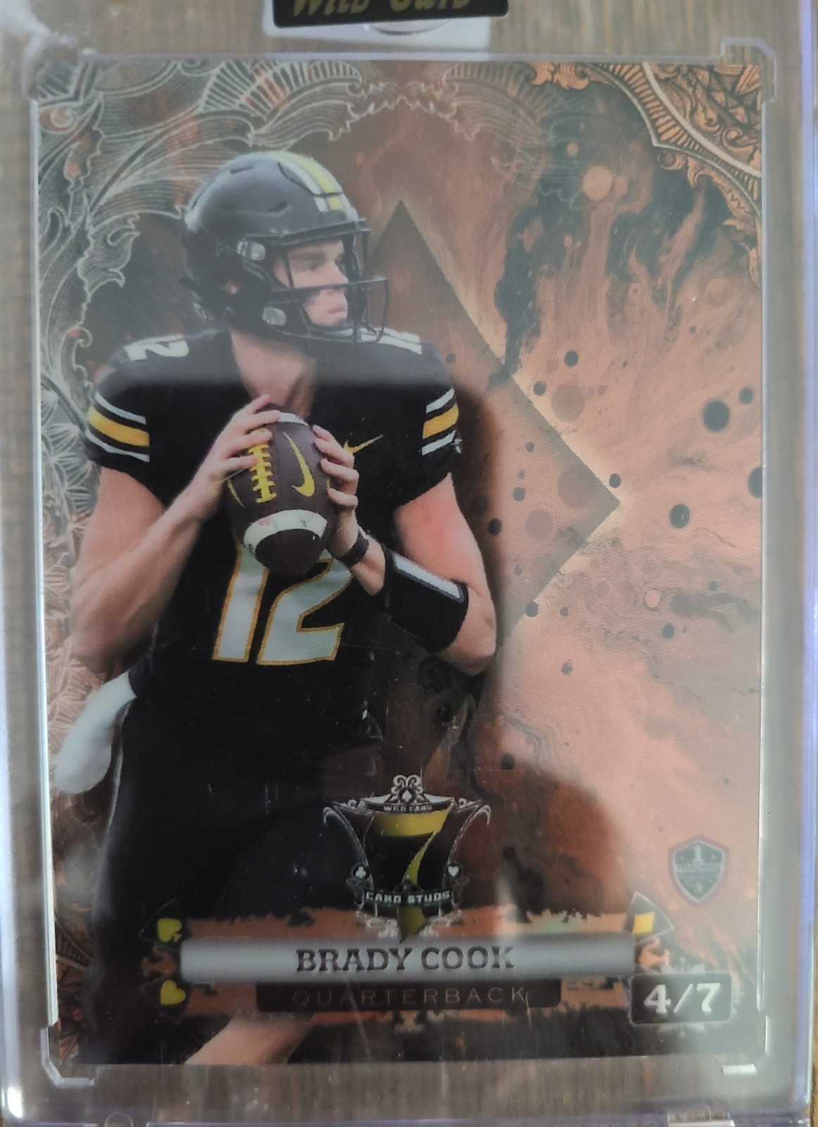 2024 Wild Card 7 Studs Brady Cook 4/7