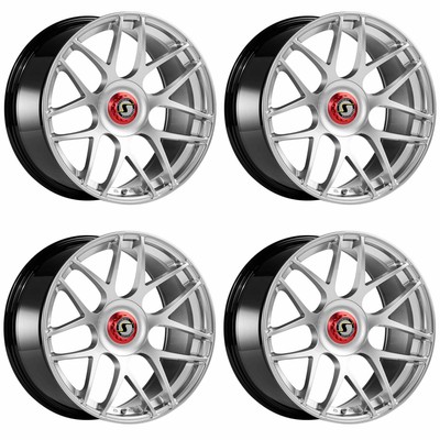 4 Schmidt Felgen Gambit 9.5Jx22 ET38 5x114,3 SIL für Mitsubishi Eclipse Cross