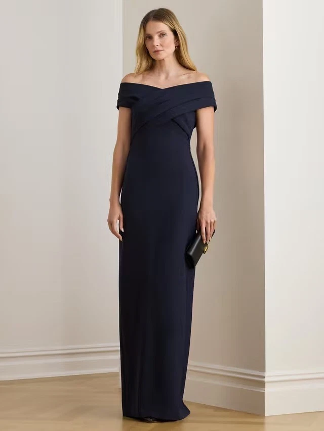 sachin and babi light blue dress Ralph Lauren Collection Evening Dresses for Women