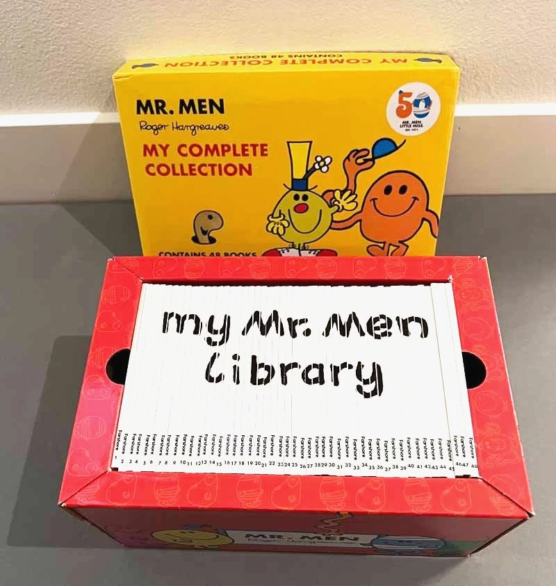 MR. MEN My Complete Collection All 48 Books BOX SET Roger Hargreaves UK 2021 Foto 2 de 4