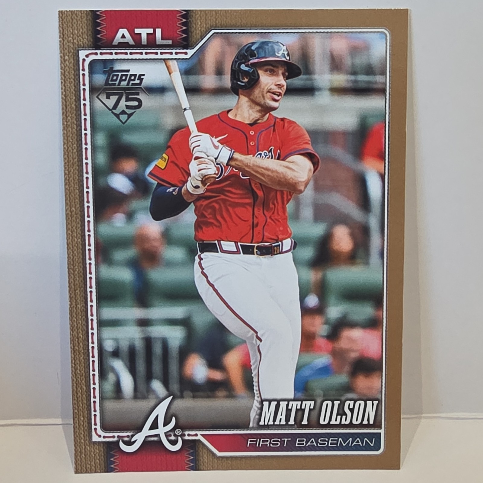 2026 Topps Series 1 - Matt Olson #39 Gold Numbered /2026 Atlanta Braves