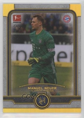 2019-20 Topps Museum Collection Bundesliga Gold 47/50 Manuel Neuer #1 5b1