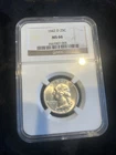 1942 d washington quarter NGC Ms-66