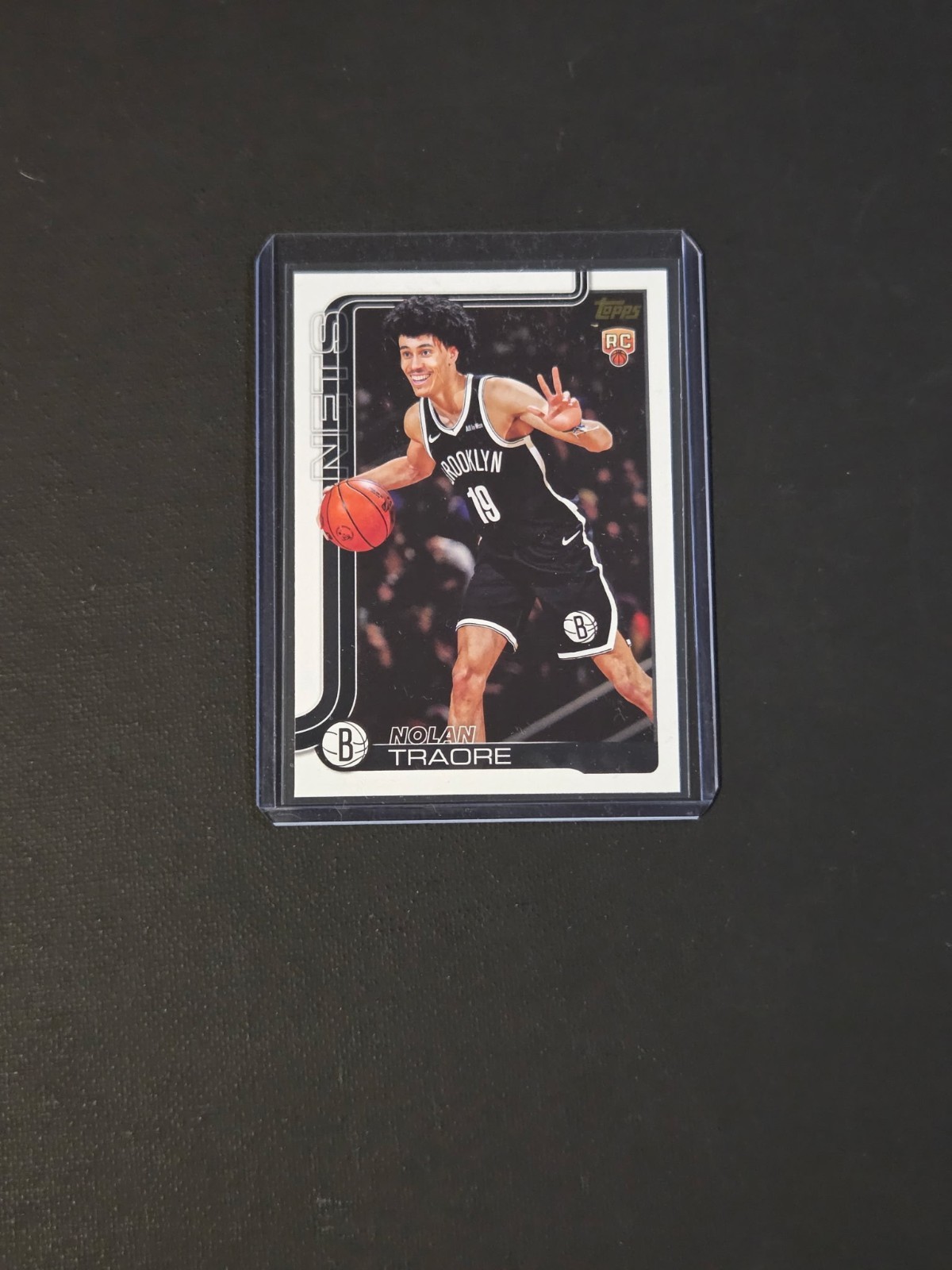 2025-26 Topps Nolan Traore RC #219 Golden Mirror SSP Brooklyn Nets