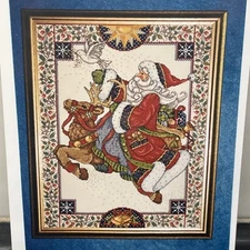 Design Works Counted Cross Stitch Kit ~Santa's Leap of Faith~ #5441