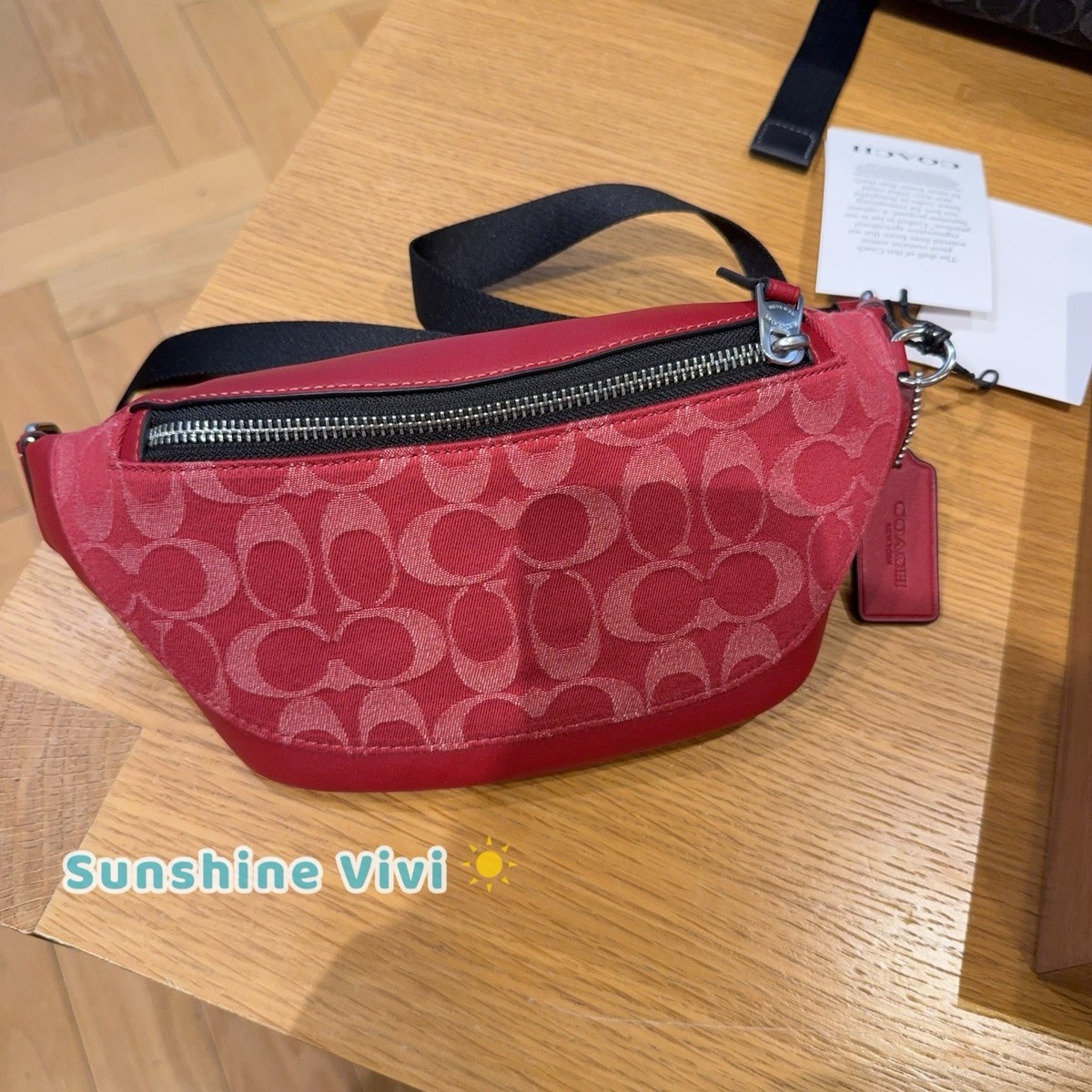 COACH WARREN MINI BB PB LT ボディバッグ Coach Warren Mini Belt Bag | Brixton Baker