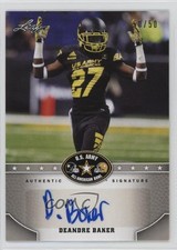 2015 Leaf US Army All-American Bowl Silver 50/50 Deandre Baker #BA-DB1 Auto k4s