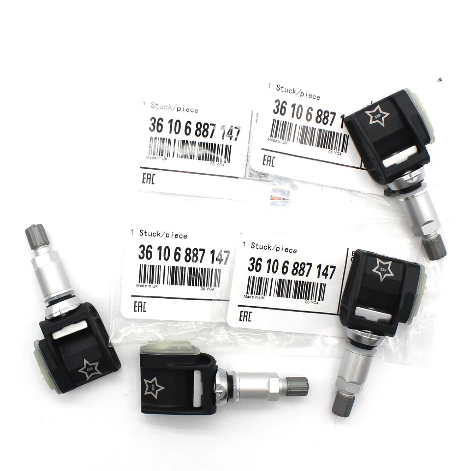 TPMS Set 433mhz Fits for 2021 2022 2023 2024 BMW X3M Competition NEW 36106887147 - Imagem 4 de 4