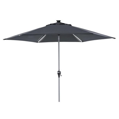 Doppler Sonnenschirm 'Active LED Auto Tilt', anthrazit, Ø ca. 300 cm