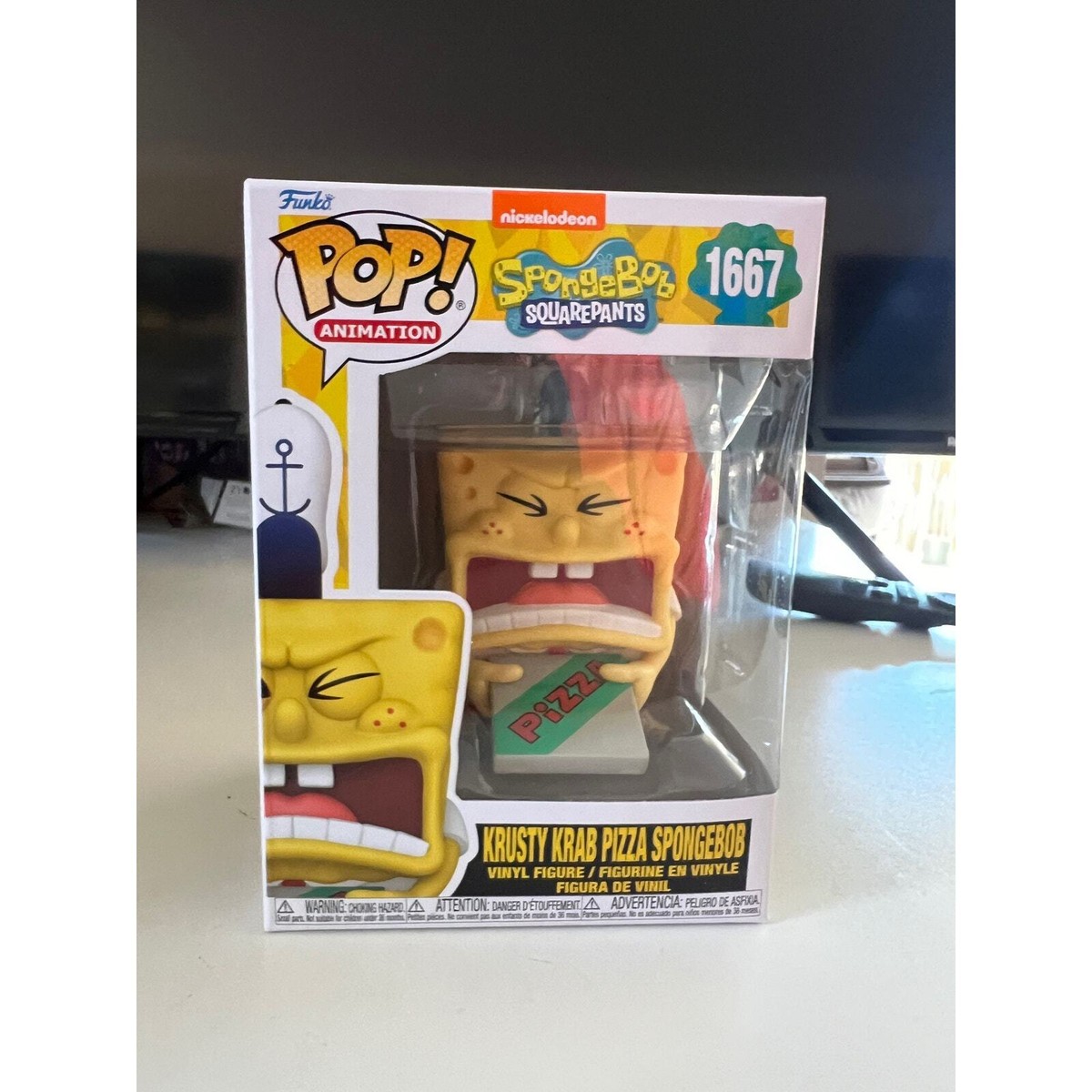 Krusty Krab Pizza Spongebob Squarepants Funko Pop #1667