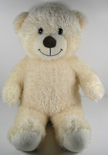 Build-A-Bear Workshop Light Tan Teddy Bear 16" Tall Plush Stuffed Animal Toy