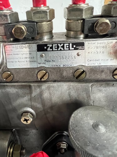 ZEXEL FUEL INJECTION PUMP 33100-41C11, 101492-9270 FITS DAEWOO, MITSUBISHI, NISS - Picture 9 of 10