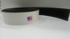 1/8"thick X 2" wide X 10' PSA NEOPRENE RUBBER  STRIP  ADHESIVE ONE SIDE