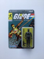 GI Joe Snake Eyes Comic 3.75  Action Figure Super 7 ReAction   new sealed