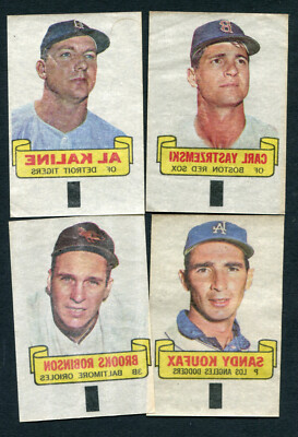 1966 TOPPS RUB-OFFS  MOSTLY EX PICK YOUR CARDS COMPLETE YOUR SET