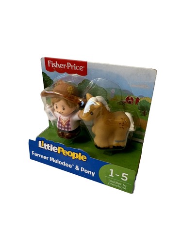 Fisher Price Little People Farmer Melodee & Pony FIgures Set - NEW - Picture 3 of 7