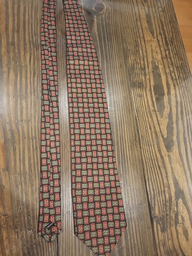 Cravatta da collo Beau Ties Ltd del Vermont regali di Natale motivo ripetuto seta - Foto 8 di 9
