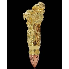 Takrud Tiger Chao Phayak LP Uen Wat Wang Daeng Tai Temple Takrut Thai Amulet