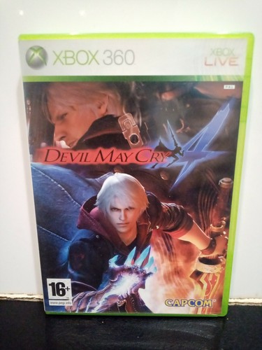 Devil May Cry 4 Xbox 360 - Version Française Complète, Très Bon état, Boîte Et Manuel