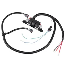 Dual Speed Electric Fan Control Wiring Harness Kit Compatible with Chevy Silv...