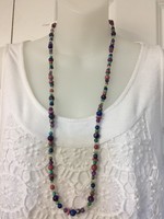 Carolyn Pollack Sterling Te Amo Adj. Beaded Necklace Carolyn Pollack Sterling Te Amo Adj. Beaded Necklace