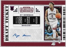 2019-20 Panini Contenders Draft KY Bowman Blue Auto RC Golden State Warriors (B3