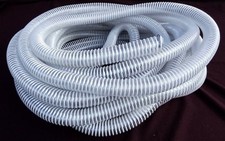 1.13" x 50 feet Vacuflex HD Polyurethane Vacuum Hose  Clear 033101130101