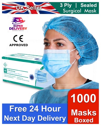 Paquete de 50/100/200 3 capas máscara facial desechable no quirúrgica cubierta protectora bucal bucal bucal bucal bucle - Imagen 2 de 13