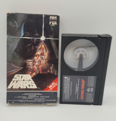 STAR WARS Motion Picture (1977) -- Vintage BETAMAX Tape -- Red Label -- CLEAN