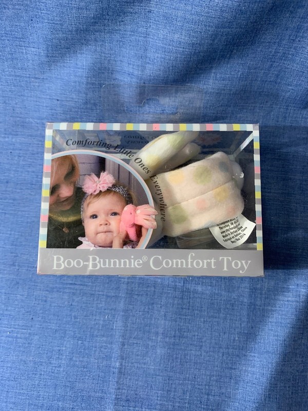 boo bunnie comfort toy